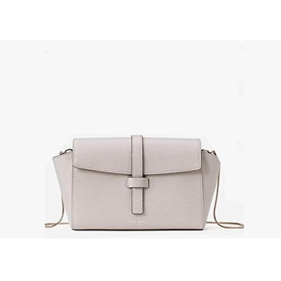 Kate Spade New York Handbags - Kate Spade Riverside Street Emmie Crossbody Bag Beige